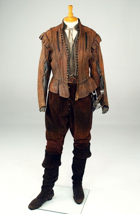 The New World (2006), 17th Century, Colin Farrell as Captain John Smith. Costume Design by Jacqueline West. | Flickr - Photo Sharing! 1600s Fashion Men, John Smith Costume, 17 Century Fashion Men, Art Science Museum, Explorer Costume, 17th Century Clothing, Ray Stevenson, 17th Century Fashion, Louisiana Art