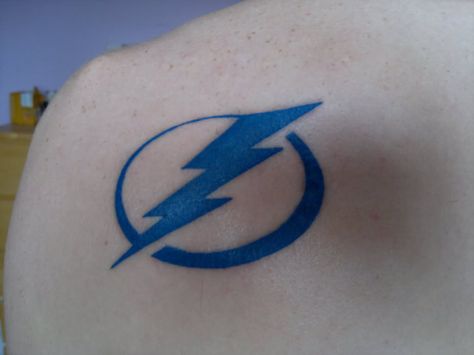 Lightning Tattoo Ideas, Bay Tattoo, Tampa Bay Lighting, Lightning Tattoo, Tattoo Ideas For Men, Branding Iron, Tampa Bay Lightning, National Hockey League, Message Board