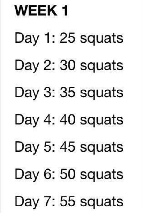 Do the week before the squat challenge Month Workout, Squat Challenge, Waist Workout, Lets Do It, Lingerie Shop, Start Today, Leg Workout, Healthy Choices, Fat Loss