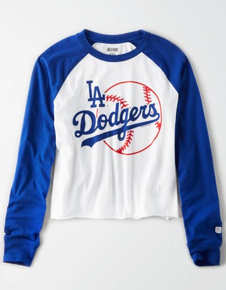 Tailgate Women's LA Dodgers Baseball Shirt Black Dodgers Jersey Outfit, Dodgers Outfit, Dodgers Gear, La Dodgers Baseball, Dodgers Shirts, Sports Attire, Ae Jeans, Dodgers Baseball, Free Jeans