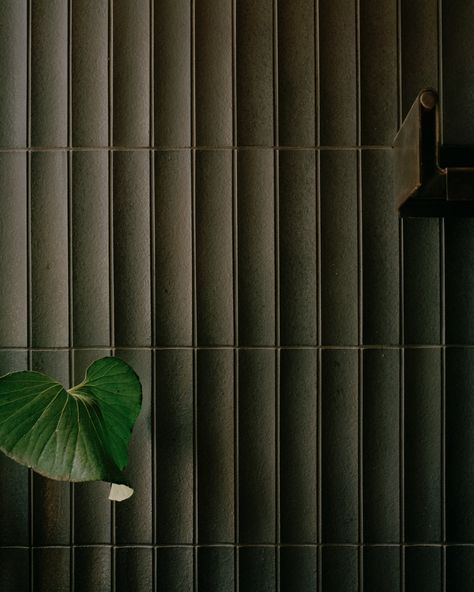 Kew Residence by John Wardle Architects - Issue 05 Feature - The Local Project - The Local Project Japanese Tiles, John Wardle, Japanese Tile, The Local Project, Tile Inspiration, Custom Tiles, Green Tile, Wall Cladding, Local Design