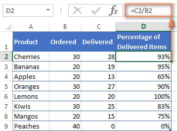 Using the basic Excel percentage formula Excel Percentage Formula, Percentage Formula, Basic Excel, Percentages Math, Excel Tricks, Excel Hacks, Microsoft Excel Tutorial, Decimal Number, Decimal Places