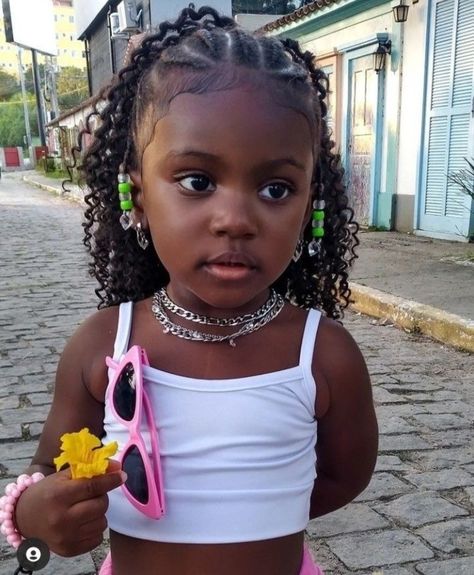 Hairstyles Girl Black, Preschool Hairstyles Girl, Black Children Hairstyles, Preschool Hairstyles, Cabello Afro Natural, Hairstyles Girl, Kids Curly Hairstyles, Cute Black Babies, Mixed Kids