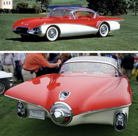 1956 Buick Centurion concept Pictures Of Cars, Buick Centurion, 1956 Buick, Concept Cars Vintage, Fantasy Cars, Buick Cars, Cool Old Cars, Vintage Muscle Cars, Auto Art