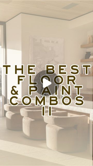 Loren Kreiss on Instagram: "Here are the best flooring and paint color combinations to use in your home (PART 2).

#paintcolors #paintideas #hardwoodfloors #oakwood #interiordesigntrends #interiordesignideas #interiordesigntips #hardwoodflooring" Color Combinations Paint, Paint Swatches, Best Flooring, Room Paint, Interior Design Tips, Oak Wood, Interior Design Trends, Color Combinations, Hardwood Floors