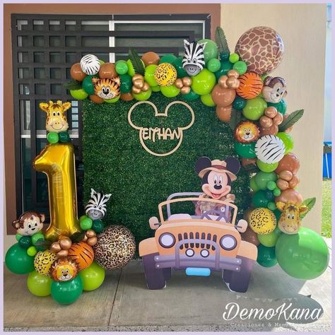 [PaidAd] 11 Jungle Safari Birthday Party Hacks To Copy #junglesafaribirthdayparty Jungle Birthday Theme Decorations, Safari Theme 2nd Birthday Party, Jungle Party 1st Birthday, Jungle Mickey Mouse Party, Jungle Birthday Decor, Jungle Safari Birthday Theme, First Birthday Boy Jungle Theme, Mickey Mouse Wild One Birthday, Birthday Jungle Theme Decoration