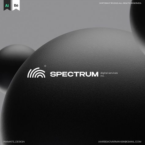 Spectrum© - Visual identity by Inkmate • • We create digital solutions that change people's lives for the better! Spectrum creates digital… | Instagram New Branding Ideas, Spectrum Logo Design, Digital Branding Design, Solution Logo Design, Spectrum Logo, Logo Live, Solution Logo, Production Logo, Open Logo