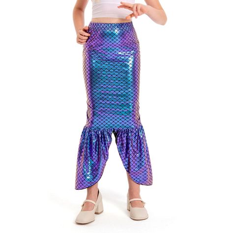 PRICES MAY VARY. Mermaid Tail Skirt: Made of Soft Chemical Foiled Fabric, Suitable for Hand Washing, With Other Mermaid Accessories, Make Your Baby Into a Sparkle Little Mermaid Occasion: Great for Birthday Party, Mermaid Theme Party, Halloween, Summer Holidays, Beach and Everyday Casual Wear Gift: As a Birthday Gift for Children, Friends, is Also a Good Choice, You'll Get a Lot of Compliments Size: 3-4T, 4-5T, 5-6T, 6-7T, 7-8T, 9-10T For Your Choice. Please Refer to Your child's Age and Our Siz Birthday Beach Party, Halloween Summer, Mermaid Tail Skirt, Mermaid Accessories, Up Costume, Mermaid Theme Party, Party Clothes, Mermaid Theme, Fish Tail