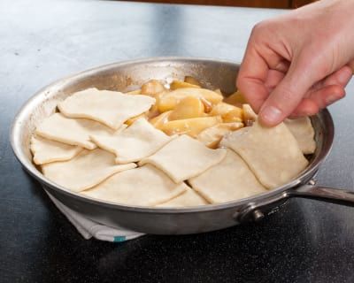 Say bye-bye to pie (for now) and howdy to Apple Pandowdy. Apple Pandowdy Cooks Country, Apple Pandowdy Recipe Cooks Country, England Desserts, 9 Inch Cake Recipe, Apple Pandowdy Recipe, Pandowdy Recipe, Apple Pandowdy, Skillet Apple Pie, American Test Kitchen