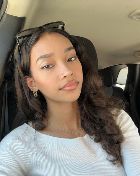 Kaylee Malcolm, Femininity Aesthetic, Curly Hair Women, Brown Girl, Attractive People, Light Skin, May 20, Black Is Beautiful, Girl Face