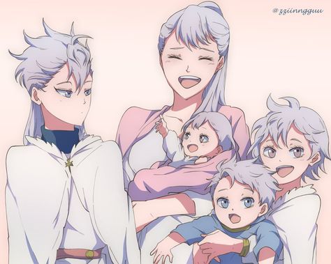 Silva Family, Silva Black Clover, Black Clover Manga, Dressy Casual Outfits, Black Clover Anime, Black Cover, Black Clover, Happy Family, Great Stories