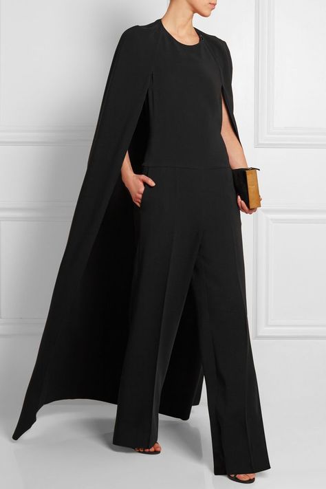 Style Africain, Crepe Jumpsuit, Winter Fashion Outfits Casual, Looks Chic, Casual Sweaters, Winter Fashion Outfits, Net A Porter, Look Fashion, Stella Mccartney