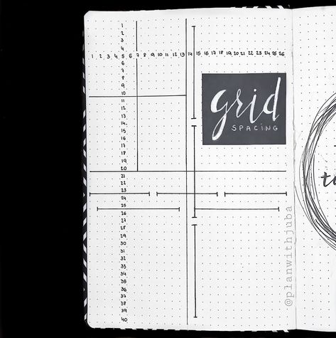 Bullet Journal Grid Spacing Page, Grid Spacing Bullet Journal, Bullet Journal Grid Spacing, Bullet Journal Grid, Minimalist Bujo, Bullet Journal Starter Kit, New Bullet Journal, Minimalist Bullet Journal, Habit Quotes