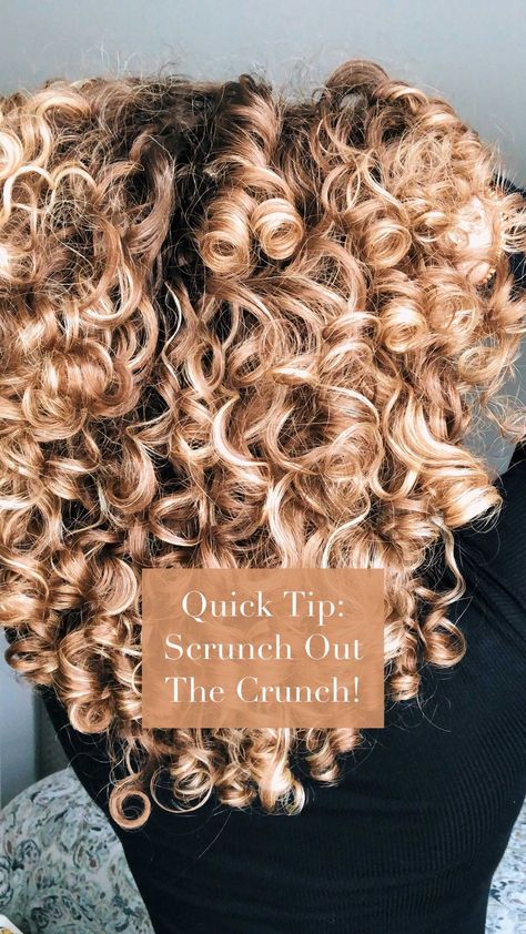 ringlet.riss on Instagram: ✨Scrunch out the Crunch (SOTC)✨ 💜Does your hair feel CRUNCHY or have a GEL CAST after it’s dry?! Yes this can be annoying but it’s actually… Styling Tips, Dry Hair, Pulled Pork, Ethnic Recipes, Hair, On Instagram, Fashion Tips, Instagram