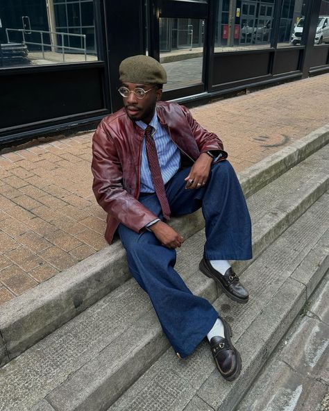 Earth Tones Fashion, 70s Fashion Men, Business Core, Classy Fits, Street Fashion Men Streetwear, Men Streetwear, Ideal Man, Men Fashion Casual Outfits, 70s Fashion