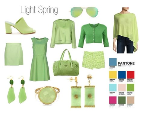 Spring Pantone, Light Spring Palette, Light Spring Color Palette, 12 Blueprints, True Spring Colors, Light Spring Colors, Spring Light, Clear Spring, Green Colours