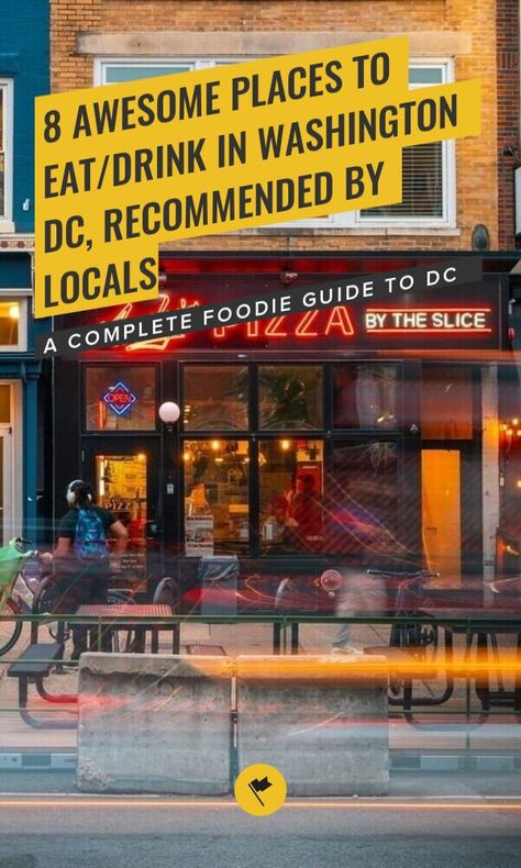 Insider's Guide: Top 8 Places to Dine and Drink in Washington DC - A Complete Foodie Guide to DC - Looking for the best places to eat in Washington DC? From Emissary to Kramers, here are the very best cafes and restaurants recommended by locals. #travel #destinations #unitedstatesofamerica #northamerica Best Restaurants In Georgetown Dc, Best Restaurants Washington Dc, Where To Eat In Dc, Washington Dc Chinatown, Best Restaurants In Dc, Washington Dc Food Bucket Lists, Best Places To Eat In Washington Dc, Washington Dc Nightlife, Food In Dc