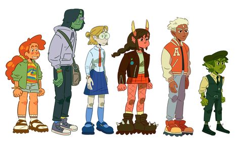 Fantasy High Dimension 20, Kristen Applebees, Dnd Fanart, Character Lineup, Fantasy High, High Characters, Cosplay Inspo, Dimension 20, Bad Kids