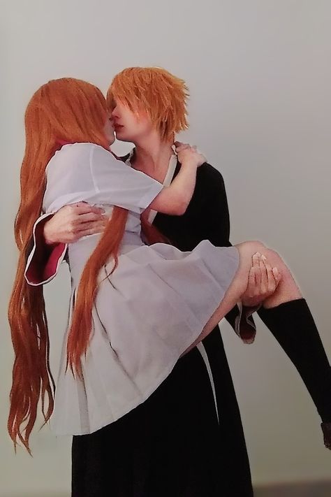 #bleach #bleachcosplay #cosplay #couple #cosplaycouple #orihimeinoue #orihimeinouecosplay #kurosakiichigo #kurosakiichigocosplay Ichigo Kurosaki Cosplay, Orihime Cosplay, Ichigo Cosplay, Cosplay Couple, Bleach Cosplay, Orihime Inoue, Kurosaki Ichigo, Ichigo Kurosaki, Bleach