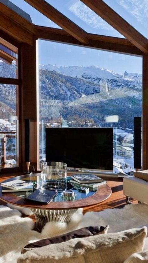 Switzerland House, Swiss House, Chalet Interior, Ski Chalets, Luxury Ski, Ski Chalet, Zermatt, Swiss Alps, Mountain House