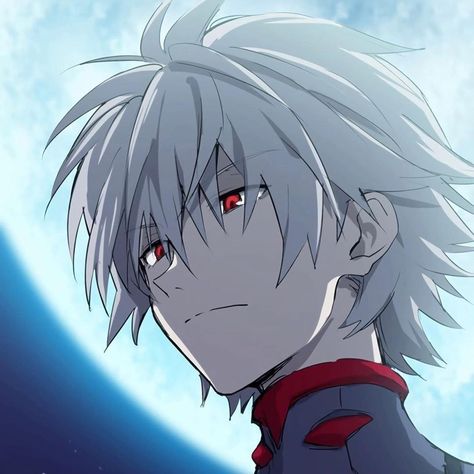 Kowaru Nagisa, Nagisa Icon, Evangelion Kaworu, Like I Love You, Neon Evangelion, Anime Stickers, Heaven's Official Blessing, Anime Oc, Neon Genesis Evangelion