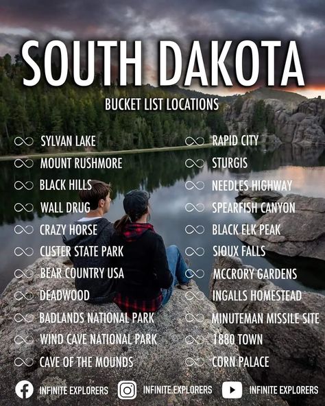 Travel To Colorado, Things To Do In South Dakota, South Dakota Aesthetic, South Dakota Road Trip, South Dakota Vacation, South Dakota Travel, Rapid City South Dakota, Adventure Camp, Sioux Falls South Dakota