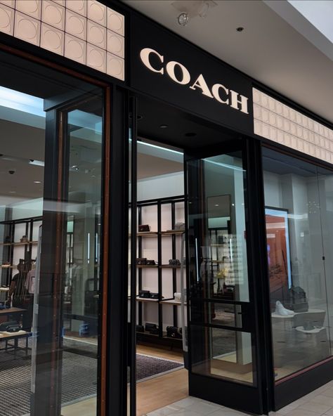 coach Coach Aesthetic, Coach Shop, Coach Store, Coach Fashion, Wall Logo, Coach Logo, Coach New York, Aesthetic Wallpapers, Vision Board