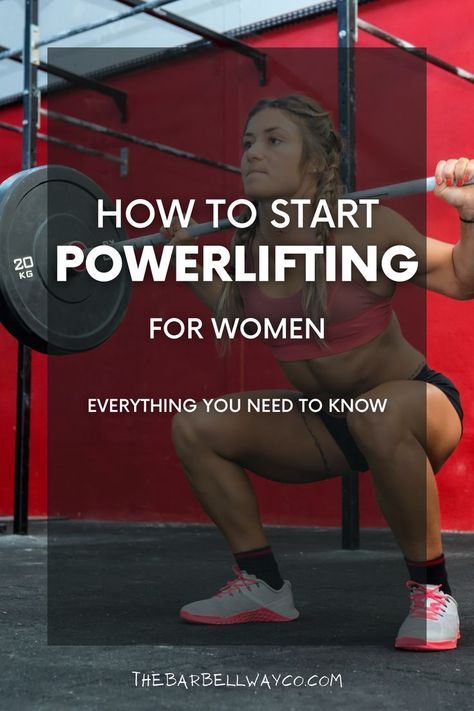 Powerlifting for Beginners | A Guide for Women Power Lifting Aesthetic, How To Start Powerlifting Women, Weightlifting Workouts For Women, Powerlifting Women Workout, Beginner Powerlifting Program, Power Lifting, Weightlifting Women, Female Powerlifter, Powerlifting Women