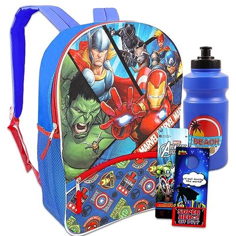 Marvel Avengers Backpack Set for Kids - School Supplies Bundle with Superhero Backpack Plus Avengers Stickers and More (Superhero Backpacks for Boys) Check more at https://animetee.com/product/marvel-avengers-backpack-set-for-kids-school-supplies-bundle-with-superhero-backpack-plus-avengers-stickers-and-more-superhero-backpacks-for-boys/ Avengers Stickers, Avengers Backpack, Backpacks For Boys, Kids School Supplies, Backpack Set, Boys Backpacks, School Bag, Marvel Avengers, Kids Boys