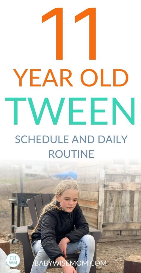 11 year old tween schedule and daily routine. Daily life and schedule for an 11 year old tween girl. Learn about common concerns that come up with the preteen age group. #11yearsold #tween #preteen #tweenschedule Summer Routine For Preteens, Summer Schedule For Preteens, Teen Summer Schedule Daily Routines, Daily Routine For Teenage Girl, Daily Routine Schedule For Teenagers, After School Schedule, Teacher Organisation, Parenting Rules, Daily Routine Chart