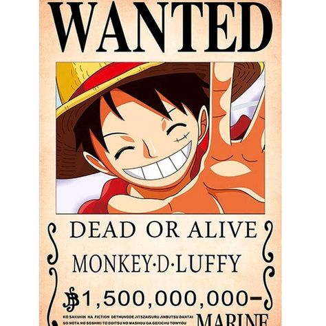 Luffy Wanted Poster Wallpaper, Wanted Poster Wallpaper, Luffy Bounty Poster, Luffy Wallpaper Hd, Luffy Wanted Poster, Happy Birthday Luffy, Luffy Bounty, Luffy Wallpaper, Top Notch Wallpaper