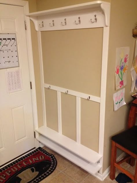 Coat Storage Small Space, Hallway Coat Storage, Mini Mudroom, Tiny Entryway, Coat And Shoe Storage, Porch Storage, Coat Storage, Entryway Shoe Storage, Small Entryways