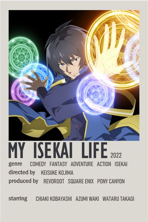 Isekai Anime Recommendations, Akashic Records Anime, Isekai Anime, Anime Minimalist Poster, Anime Magi, Best Romance Anime, Anime Suggestions, Anime List, Anime Printables