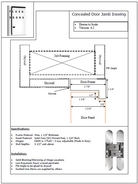 Concealed Door Detail, Concealed Doors In Wall Hallway, Flush Door Detail, Trimless Doors, Door Frame Detail, Camouflage Door, Flash Door, Concealed Doors, Secret Door Ideas