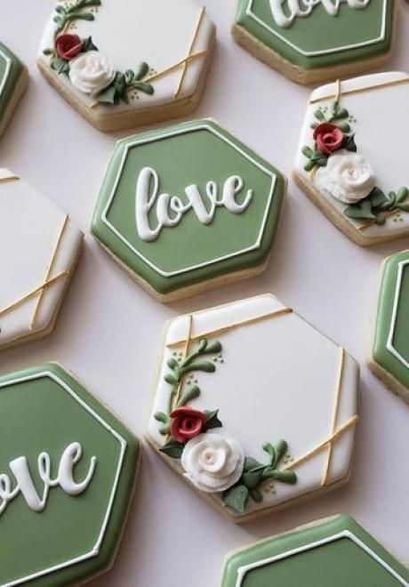 Wedding Shower Cookies, Engagement Cookies, Bridal Cookies, Bridal Shower Cookies, Sugar Cookie Designs, Pretty Cookies, Fancy Cookies, Beautiful Cookies, Valentine Cookies