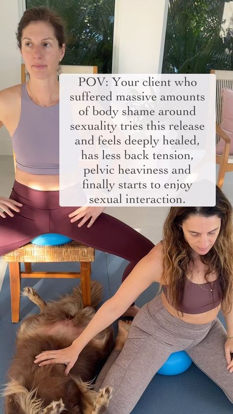 A strong pelvic floor is one that has adequate #hipmobility. What even does that mean? Not to be confused with flexibility, mobility is… | Instagram Release Pelvic Floor Muscles, Pelvic Floor Therapy For Women, Pelvic Floor Relaxation Exercises, Pelvic Floor Release, Pelvic Floor Tension, Tight Pelvic Floor, Strong Pelvic Floor, Core Rehab, Pelvic Exercises