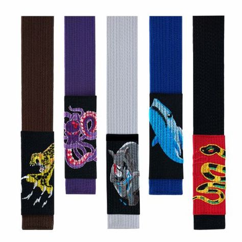 Kataaro Custom Martial Arts Products - Kataaro Karate Belts, Octopus Artwork, Bjj Black Belt, Karate Classes, Sport Karate, Martial Arts Belts, Karate Belt, Martial Art Uniform, Tang Soo Do