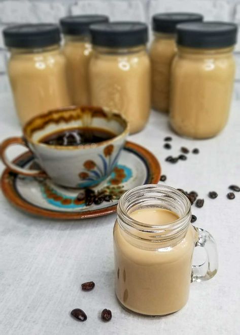 Dairy Free Baileys Recipe, Vegan Baileys Recipe, Vegan Baileys, Cut Out Dairy, Homemade Baileys, Coconut Milk Coffee, Baileys Recipes, Coconut Palm Sugar, Tasty Drinks