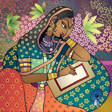 Indian Classical Paintings, Rajasthani Painting, Gond Painting, Rajasthani Art, Pichwai Painting, Indian Artwork, Madhubani Paintings, Pichwai Paintings, Mughal Art