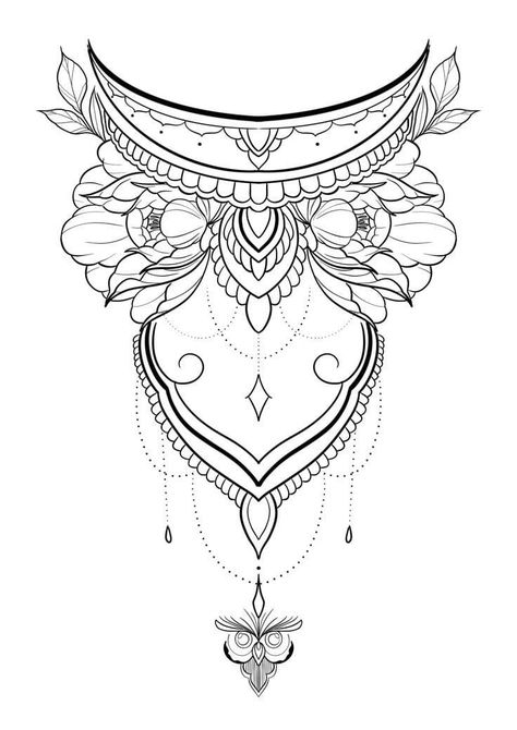 Lace Tattoo Design, Full Tattoo, Throat Tattoo, Hand And Finger Tattoos, Tattoos For Women Half Sleeve, Floral Tattoo Design, Shoulder Tattoos For Women, Mandala Tattoo Design, Thigh Tattoos Women