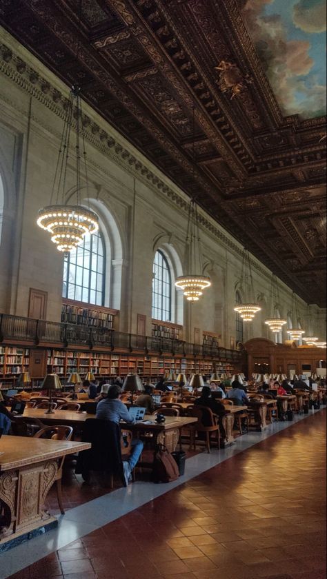 Nyu Library Aesthetic, University In New York, Studying In New York, New York City Public Library, Nyc Lawyer Aesthetic, London Library Aesthetic, New York Lawyer Aesthetic, New York College Student Aesthetic, New York Corporate Aesthetic