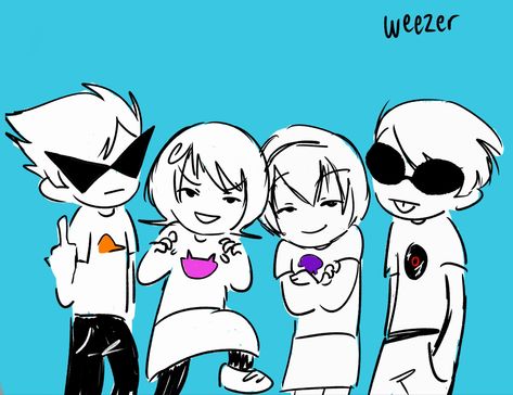 Strider Homestuck, Homestuck Cute, Homestuck Karkat, Roxy Lalonde, Homestuck Funny, Dirk Strider, Dave Strider, Rose Lalonde, Homestuck Characters