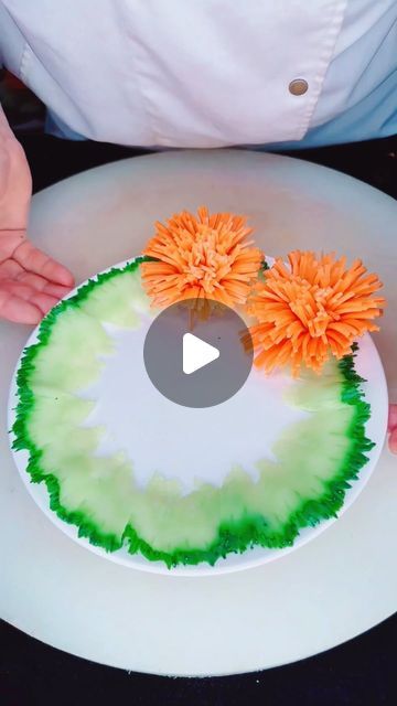 Beautiful Plating, Carrot Flowers, December 25, Veggie Dishes, Cut Flowers, Carrots, Plating, Flowers, On Instagram