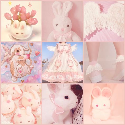 Bunny Moodboard, Adopt Idea, Soft Pink Theme, Make A Character, Wallpaper Doodle, Writing Art, Cute Animal Drawings Kawaii, Neon Aesthetic, Pink Themes