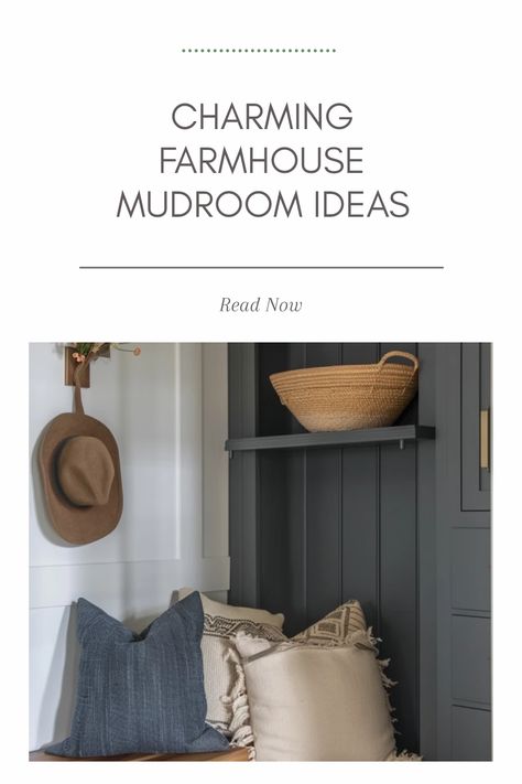 Explore charming farmhouse mudroom ideas featuring creative setups for storage and organization. This pin showcases stylish designs that efficiently utilize space while enhancing entrance beauty. Farmhouse Mudroom Ideas, Practical Mudroom, Functional Farmhouse, Mudroom Cubbies, Farmhouse Mudroom, Mudroom Organization, Bedroom Colour Palette, Shiplap Walls, Welcoming Home