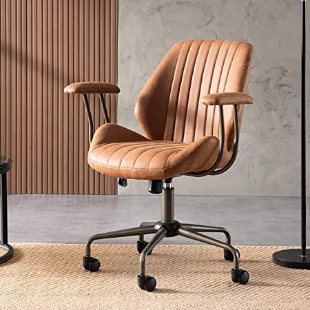 Home Office Desk Chair, Executive Home Office, Living Room Brown, Room Brown, Modern Computer Desk, Modern Sofa Set, High Back Office Chair, Modern Office Chair, Swivel Office Chair