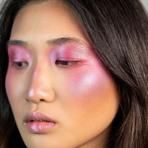 Mekap Mata, Cheek Makeup, Smink Inspiration, Photoshoot Makeup, Fairy Makeup, Sunset Orange, Spring Makeup, Pink Eyeshadow, Metallic Copper