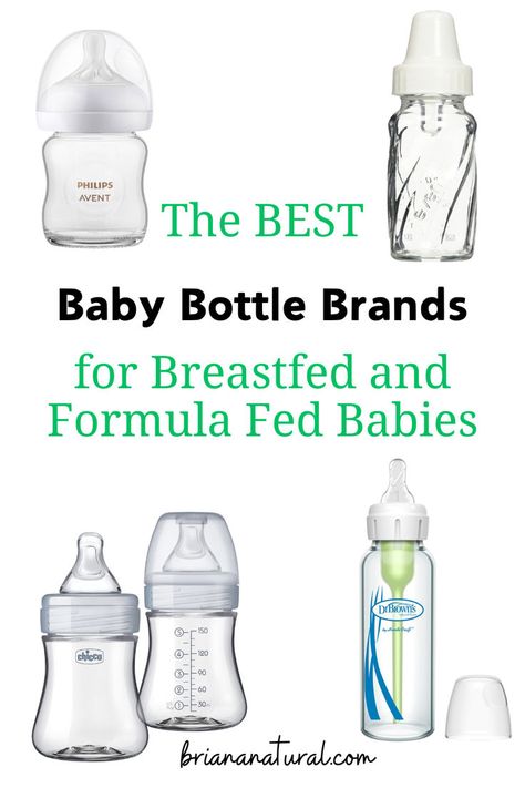 Check out this post where we break down the toxins that can be found in baby bottles which is why its so important to choose the safest and best baby bottle brands. This covers brands that are good for both formula fed and breastfed babies. Formula Fed Babies, Bottles For Breastfed Babies, Best Baby Bottles, Glass Baby Bottles, Formula Feeding, Baby Puree, Breastfed Baby, Which Is Better, Baby Bottle