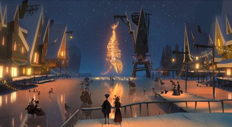 Klaus 2019, Klaus Movie, Spa Studio, Disney Version, Best Shots, Night Scenery, Now And Then Movie, Animated Christmas, Animation Movie