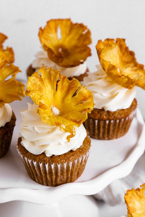 The Best Vegan Hummingbird Cupcakes - Allergylicious